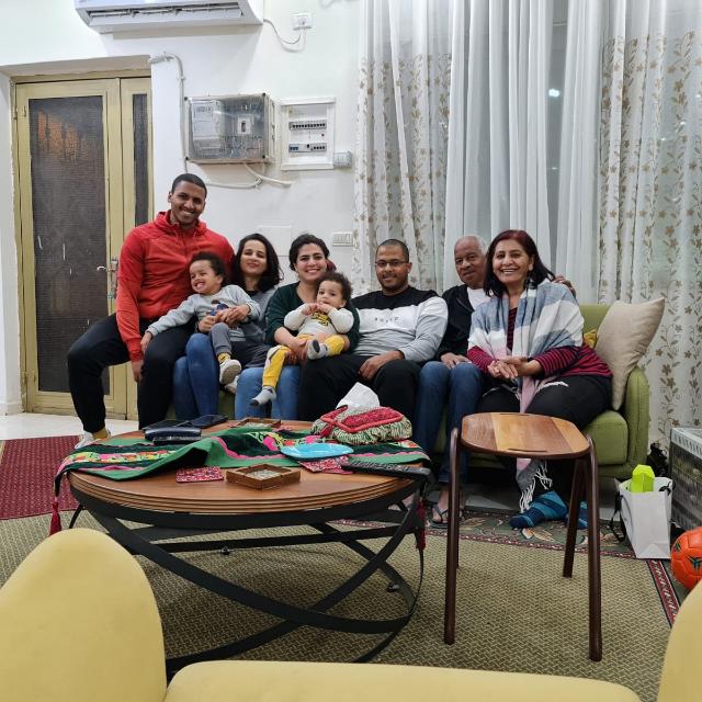 محمود جدة وعائلته