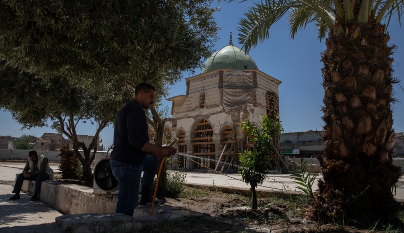مسجد النوري في الموصل بالعراق.
