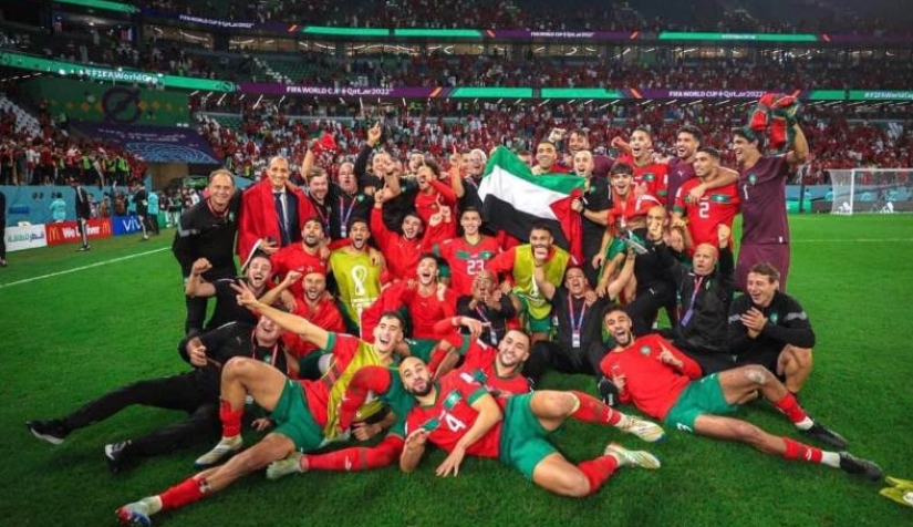 يأمل المغرب أن يكون أول منتخب عربي يصل نصف نهائي كأس العالم 