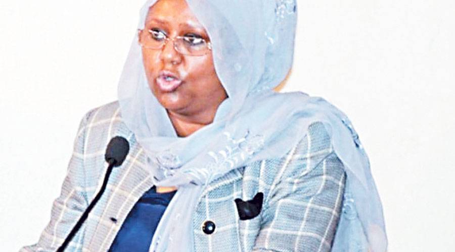 وزيرة الخارجية الصومالية 