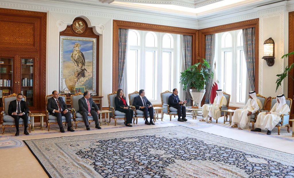 رئيس الوزراء المصري يزور الدوحة