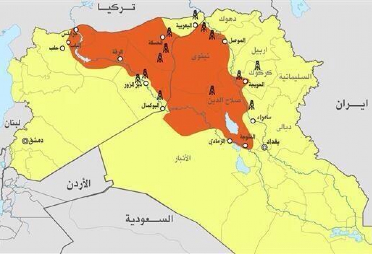 أزمة العراق وداعش في 27 خريطة نون بوست