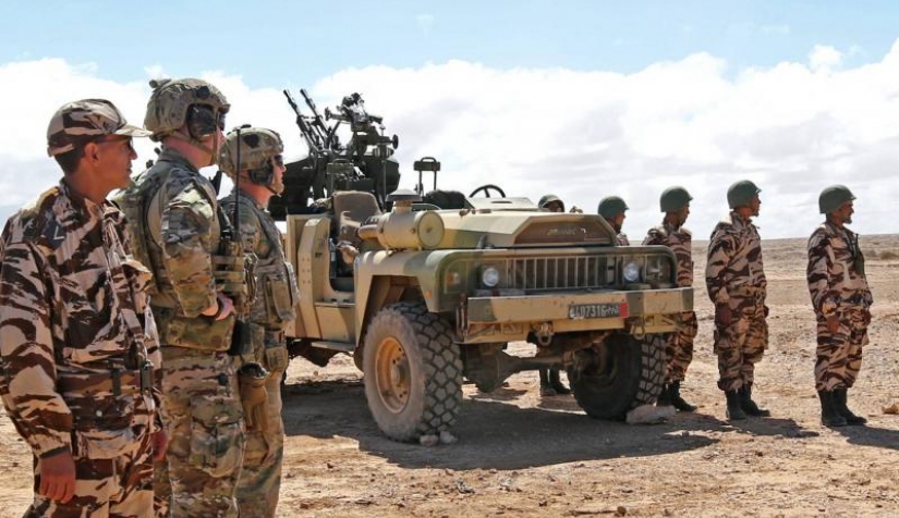 يحتل الجيش الجزائري المرتبة الثالثة بين أقوى الجيوش الإفريقية فيما يأتي الجيش المغربي في المرتبة الخامسة