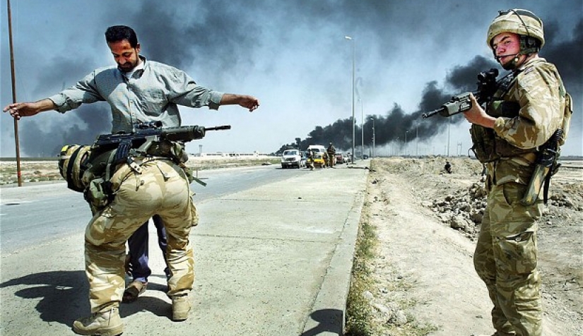 العراق غزو المواقف الحكومية