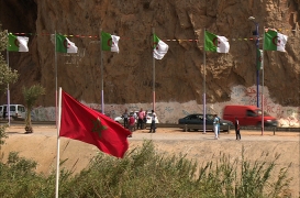توتر العلاقات المغربية الجزائرية.