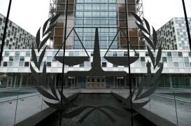 مقر المحكمة الجنائية الدولية في لاهاي بهولندا