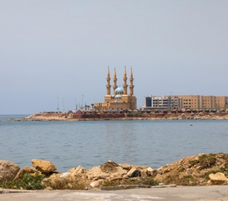 مسجد كورنيش الميناء في محافظة طرابلس شمال لبنان
