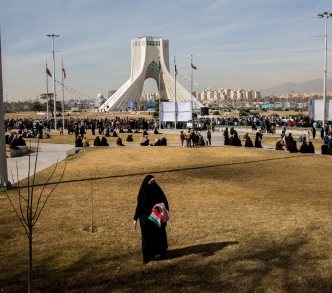 إحياء الذكرى الثانية والأربعين للثورة الإسلامية في طهران في شباط/ فبراير.