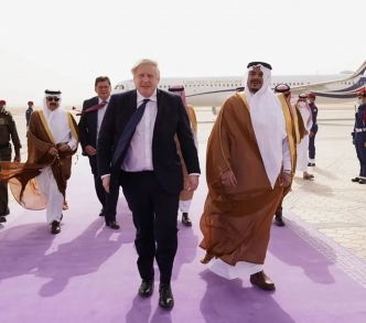 رحلة رئيس الوزراء بوريس جونسون للرياض بعد أيام قليلة من تنفيذ أحكام إعدام جماعية في السعودية
