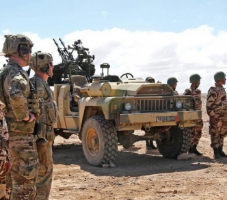 يحتل الجيش الجزائري المرتبة الثالثة بين أقوى الجيوش الإفريقية فيما يأتي الجيش المغربي في المرتبة الخامسة