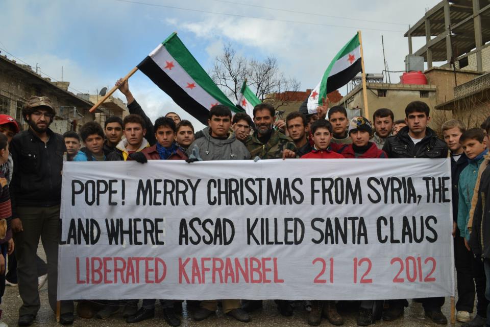 SYRIA 21-12-12 KAFRANBEL