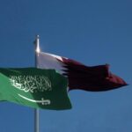 qatar-and-saudi-flag