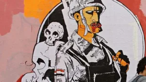 فنانو الجرافيتي حول العالم يتحدون ضد السيسي