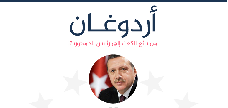 إنفوجرافيك: أردوغان، من بائع الكعك إلى رئيس الجمهورية