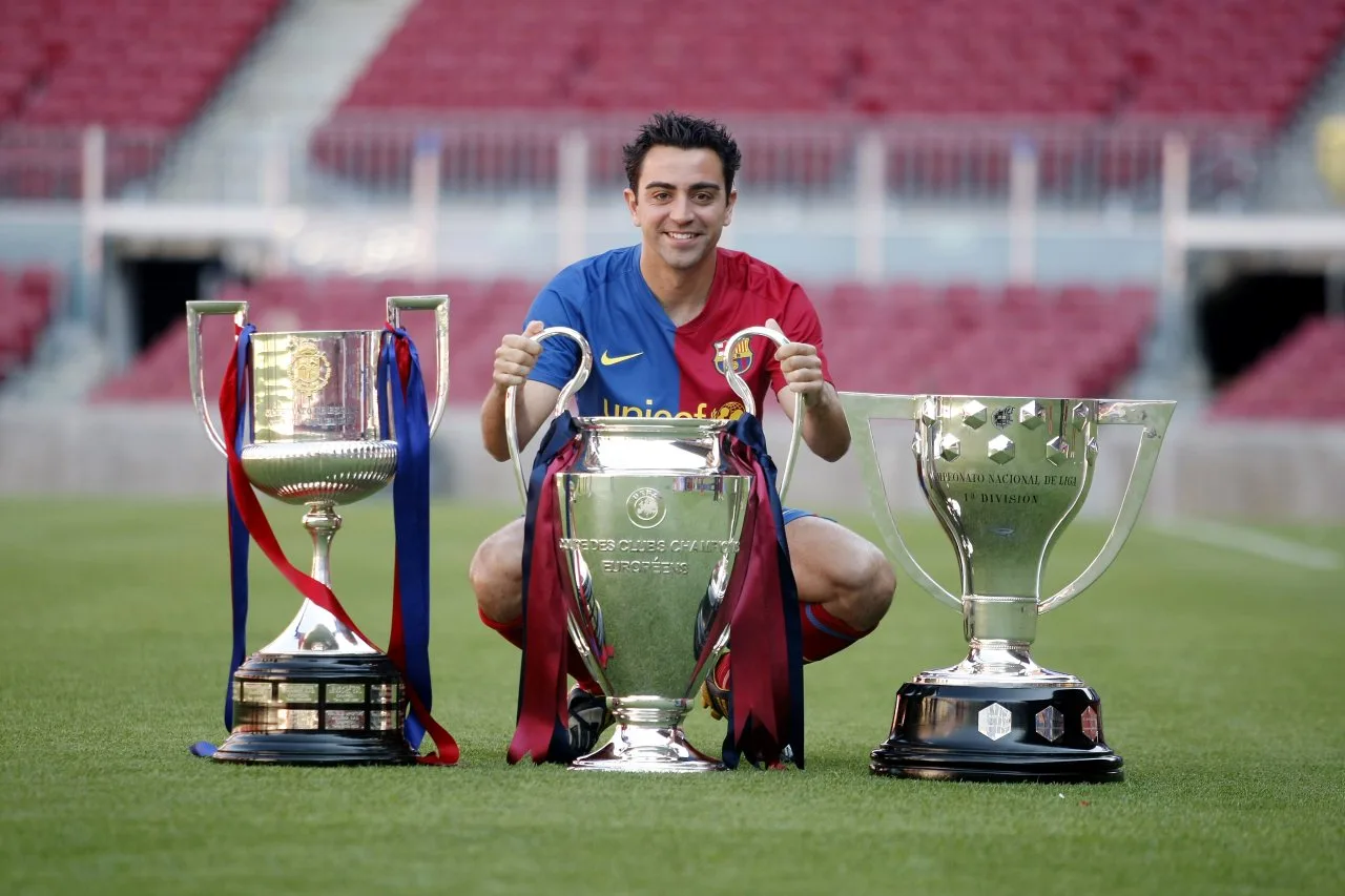 Xavi-Champions-League-la-liga-spanish-cup