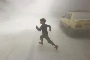 حلب الشهباء تحترق يا أمة ماتت نخوتها
