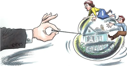 mortgage-bubble-bursting-by-the-sub-prime-mortgage-meltdown