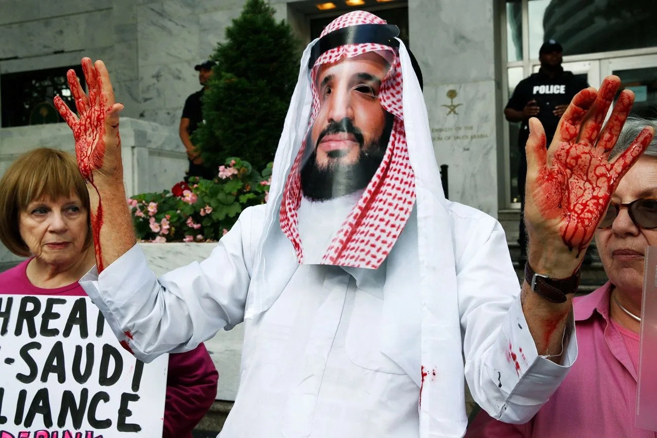 protests-of-saudi-crown-prince-mohammed-bin-salman-2018