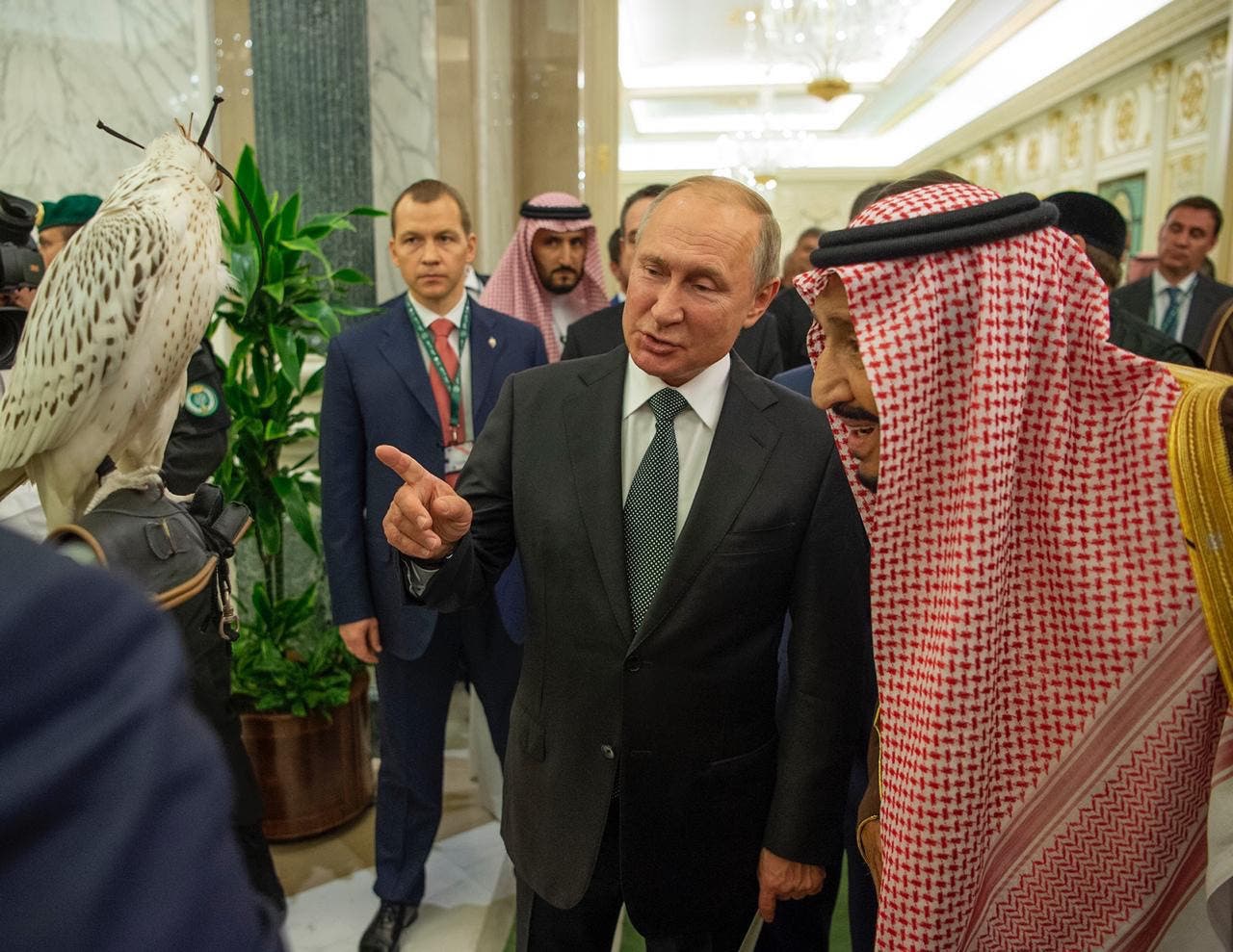 بوتين والملك سلمان