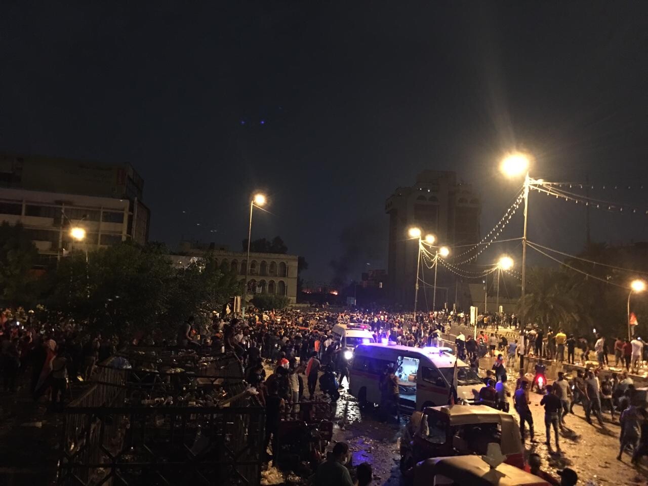 مظاهرات بغداد