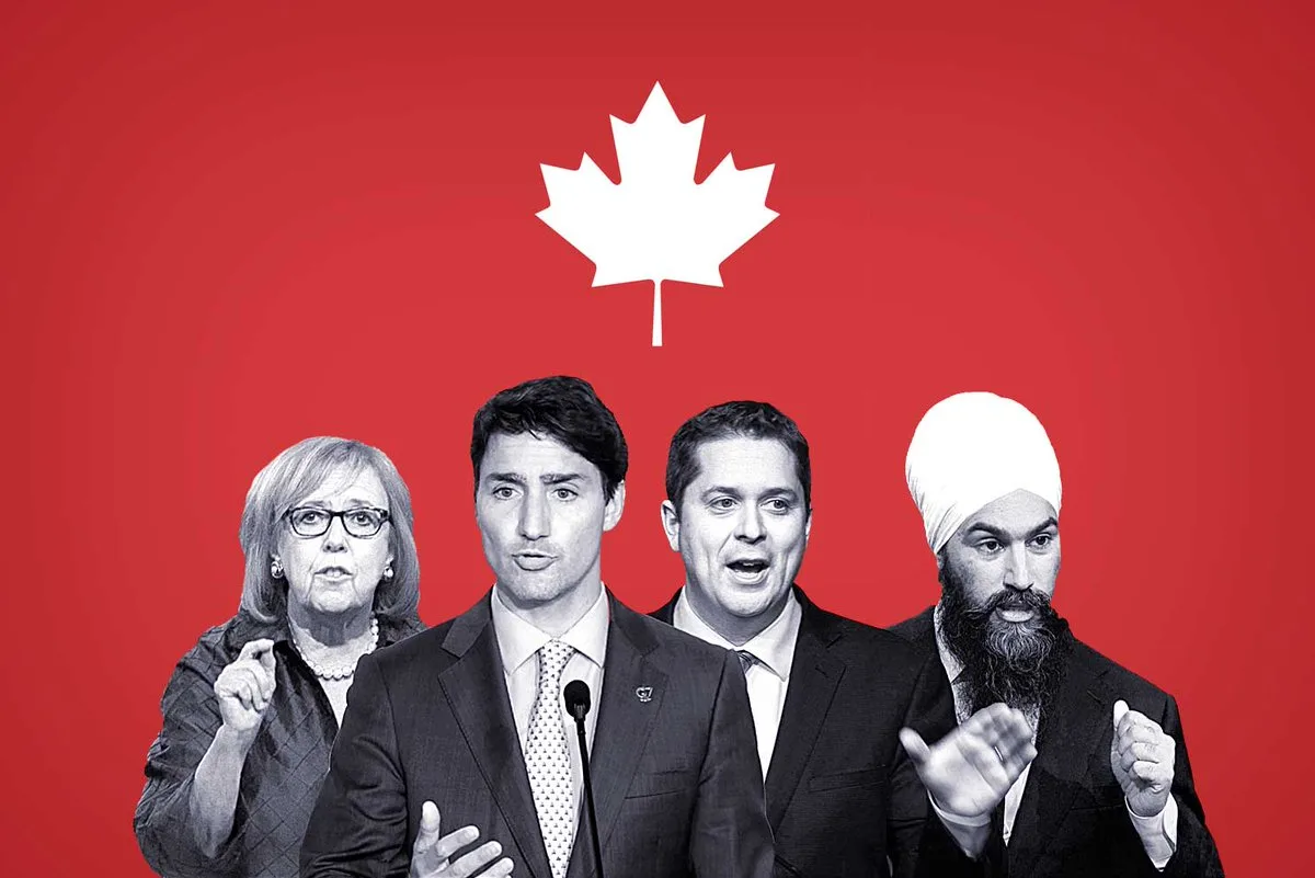 تبدو نتائج الانتخابات العامة في كندا غير محسومة