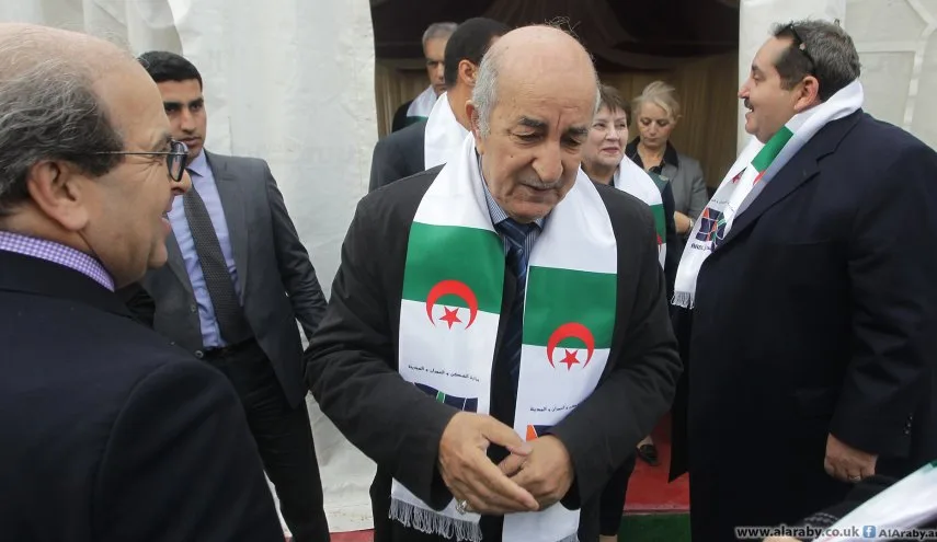 الرئيس الجزائري الجديد عبد المجيد تبون