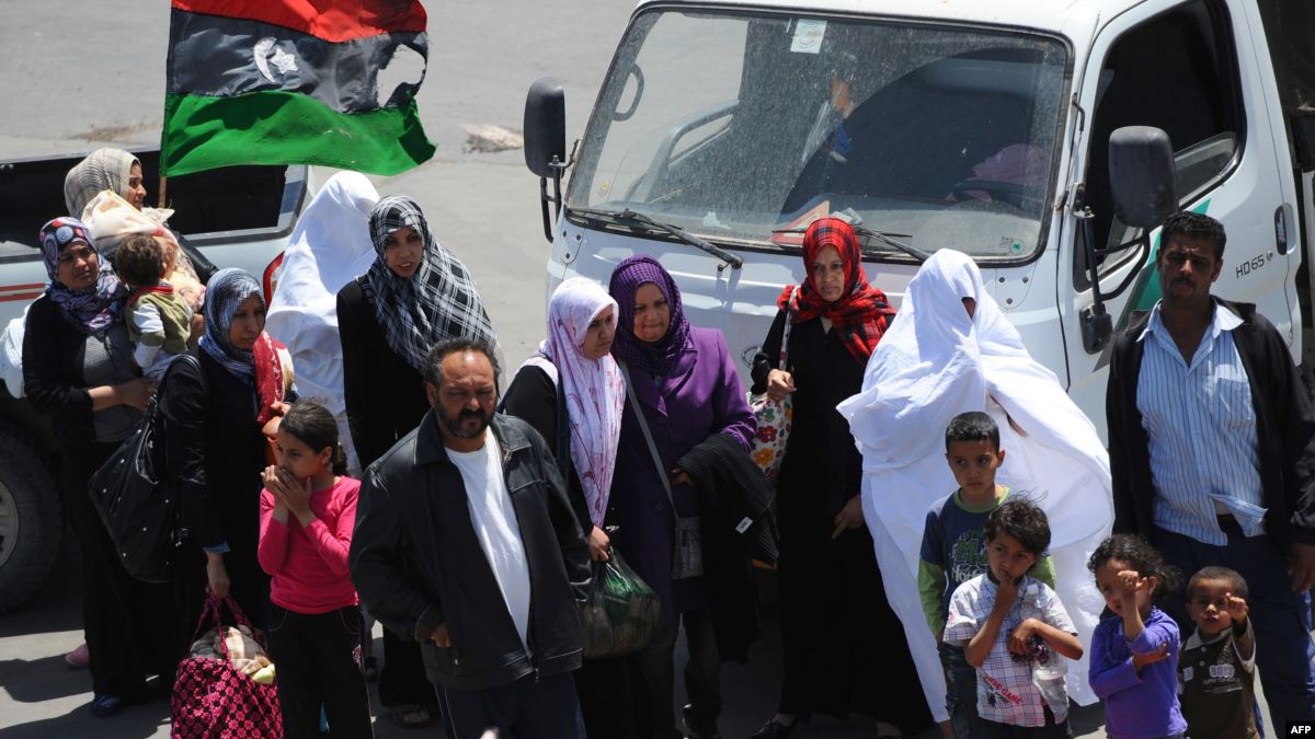 تشريد الألاف من الأطفال نتيجة الحرب في ليبيا