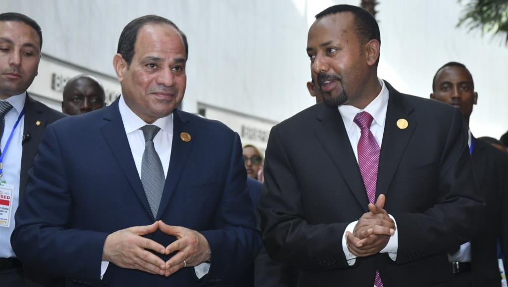السيسي ورئيس الوزراء الإثيوبي