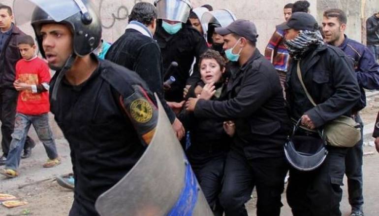 اعتقال أطفال في مصر