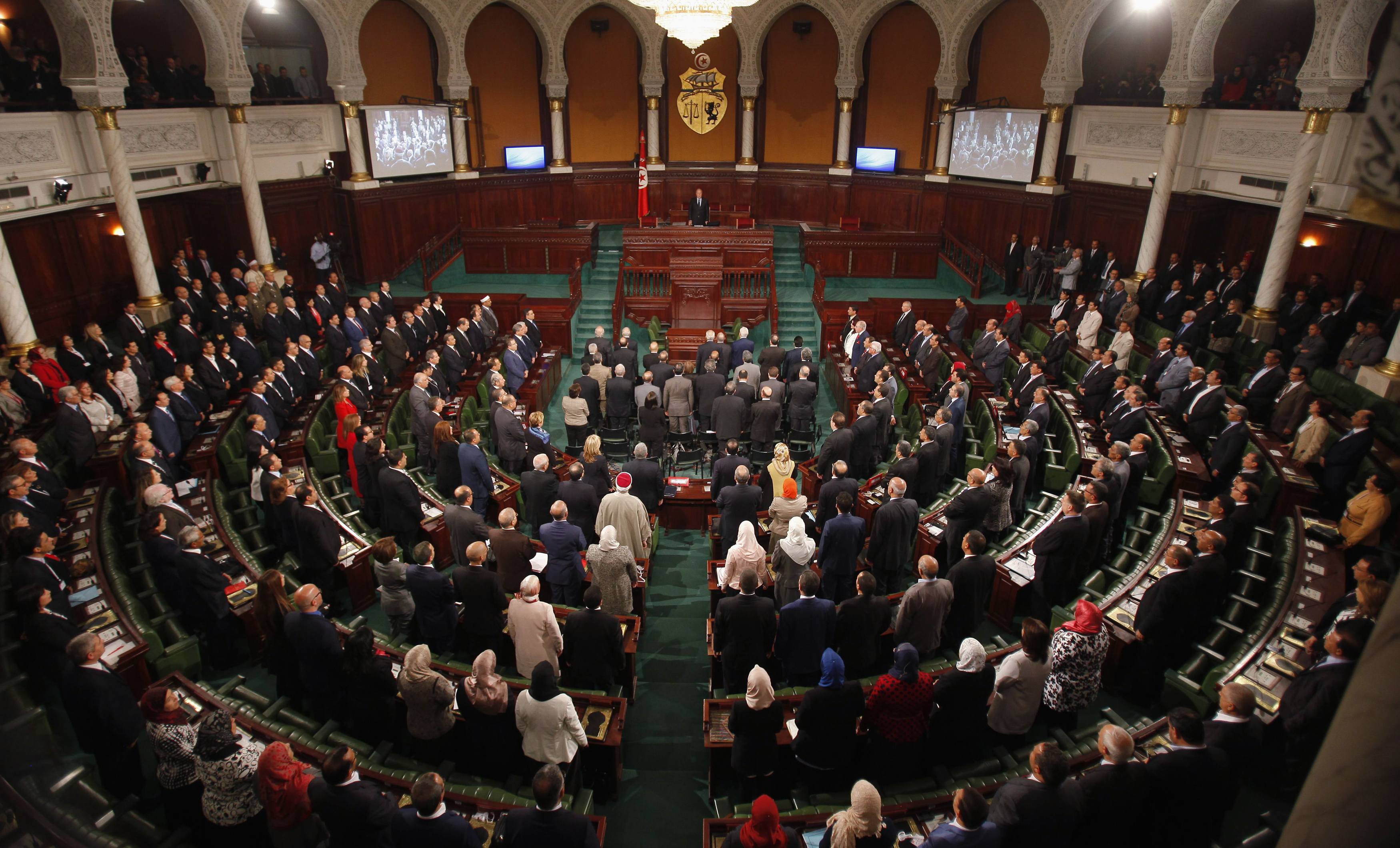 يتشكل البرلمان التونسي من 217 نائبا