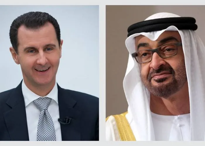 بن زايد والأسد