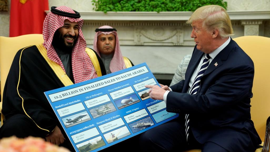 بن سلمان وترامب