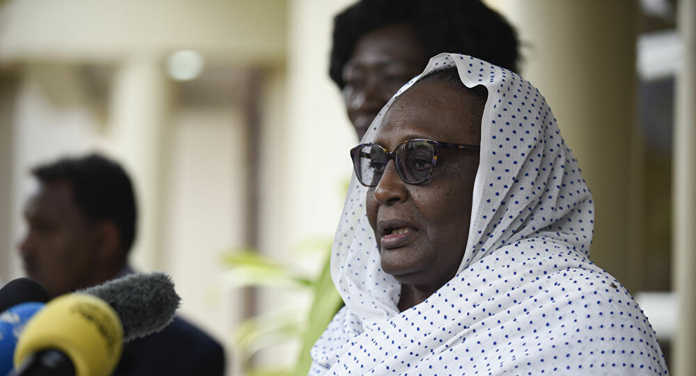 وزيرة الخارجية السودانية