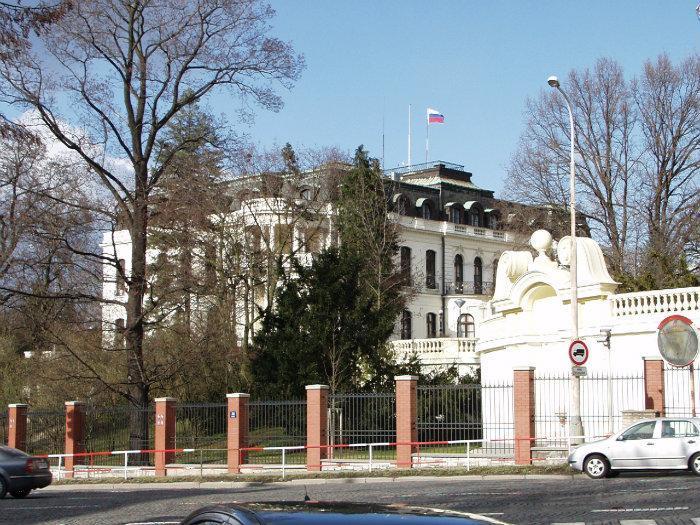 سفارة روسيا في براغ