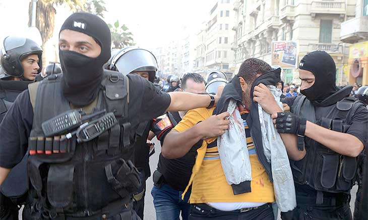 الاعتقالات في مصر