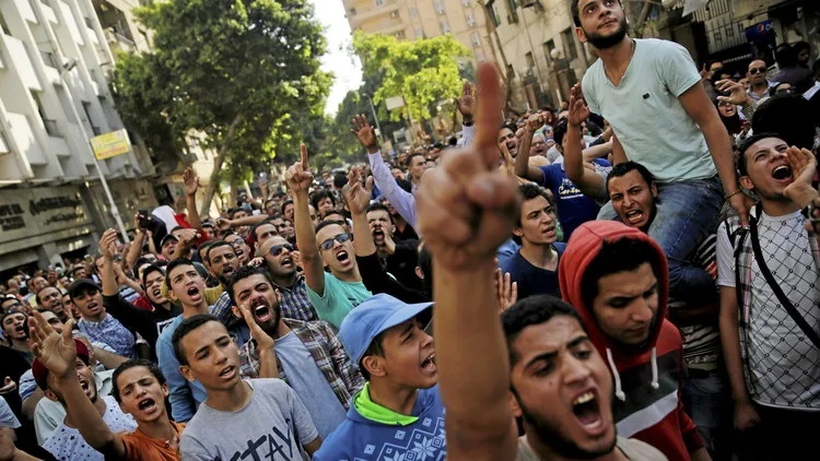 التظاهر في مصر