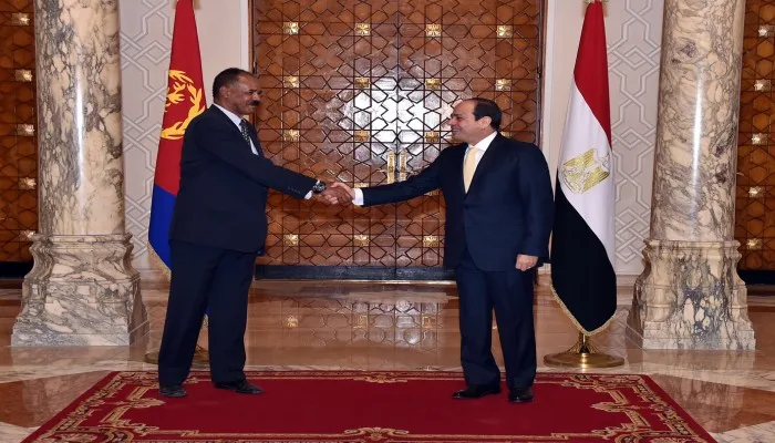 السيسي وأفورقي