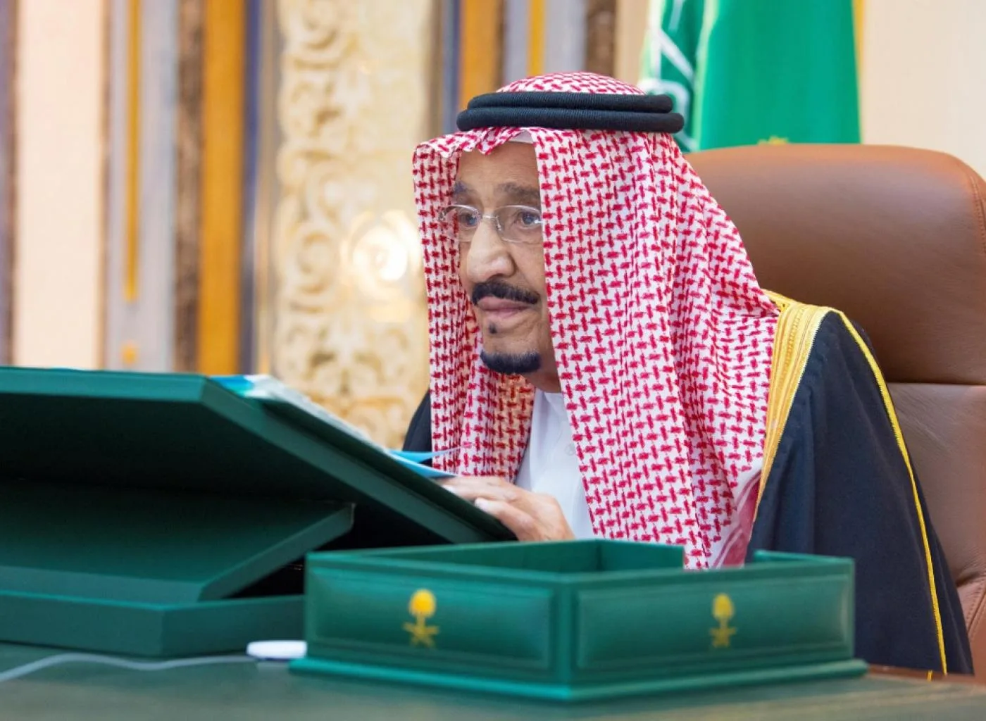 الملك سلمان يترأس جلسة وزارية افتراضية في الرياض يوم 22 من يوليو