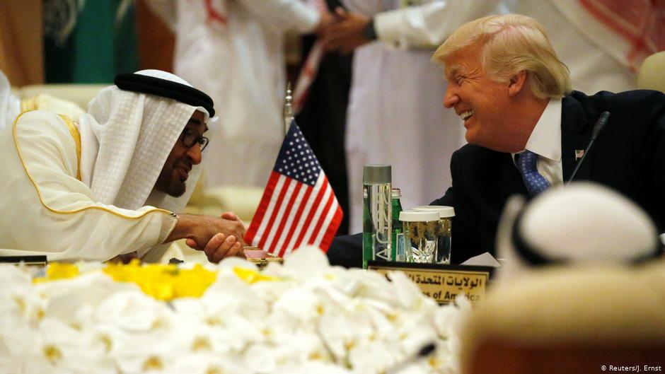ترامب وبن زايد
