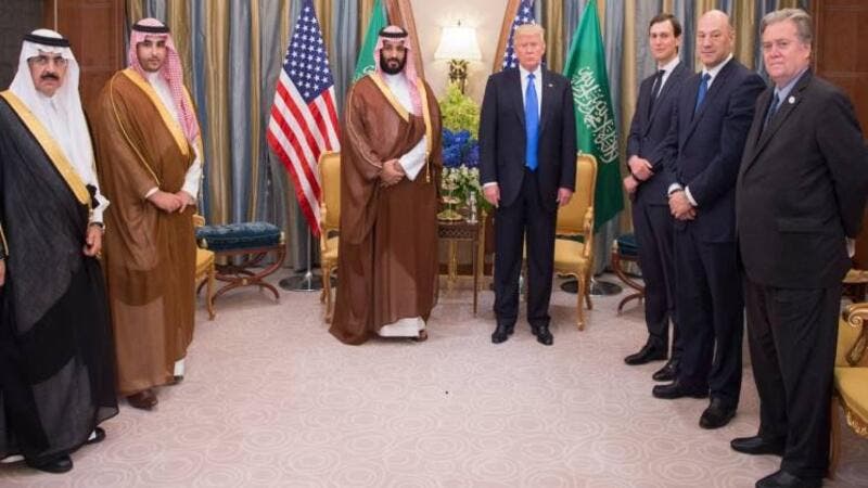 ترامب وبن سلمان