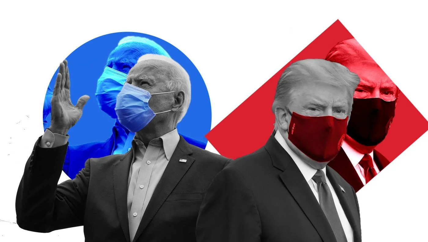 Biden Trump illustration MEE