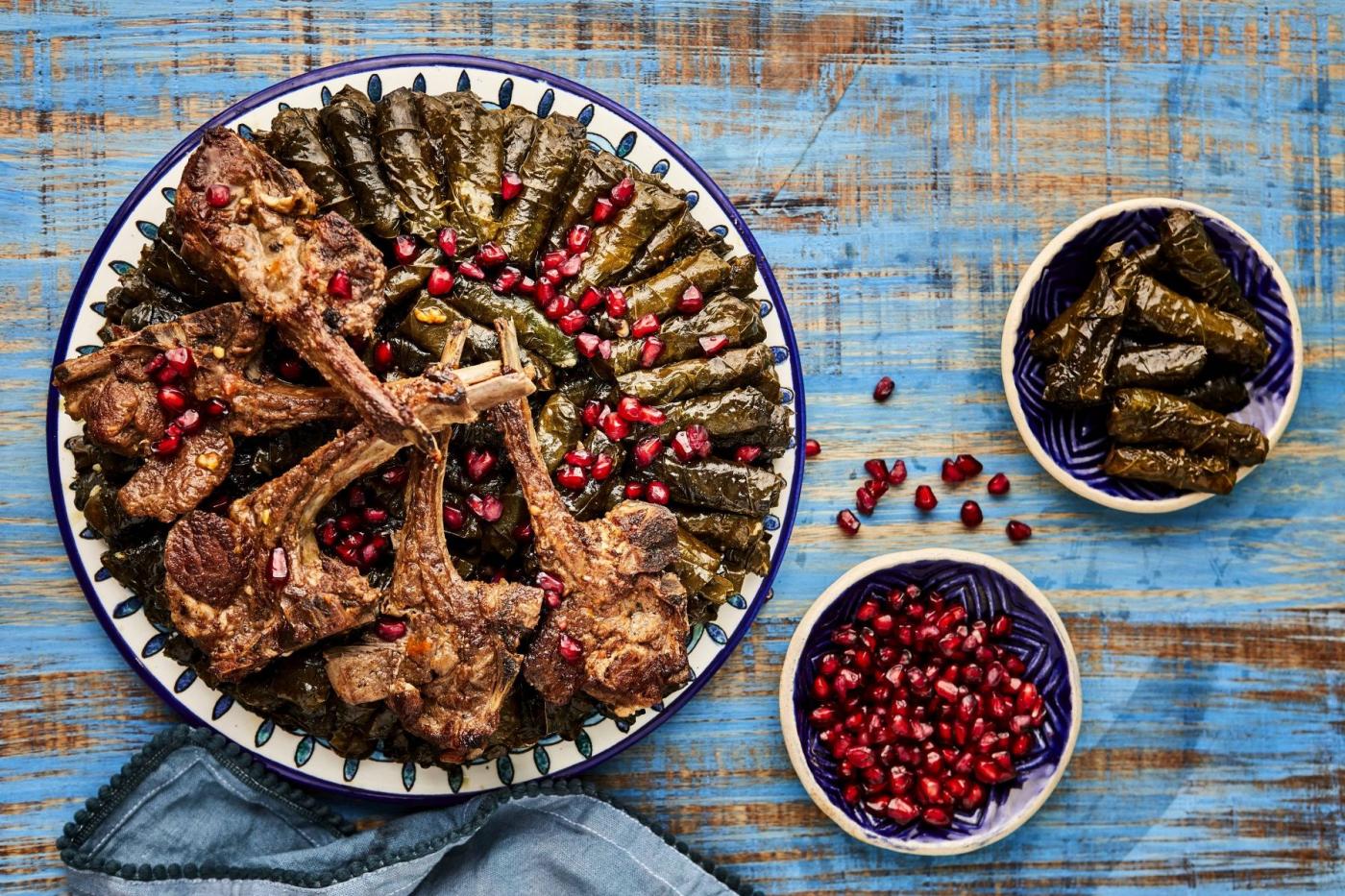Craving-Palestine-Rachida-Tlaib-lamb-chops-vine-leaves