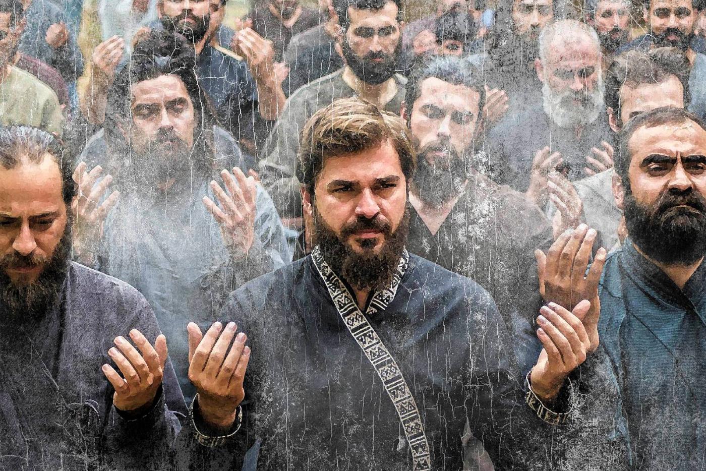 Ertugrul in prayer copyright TRT