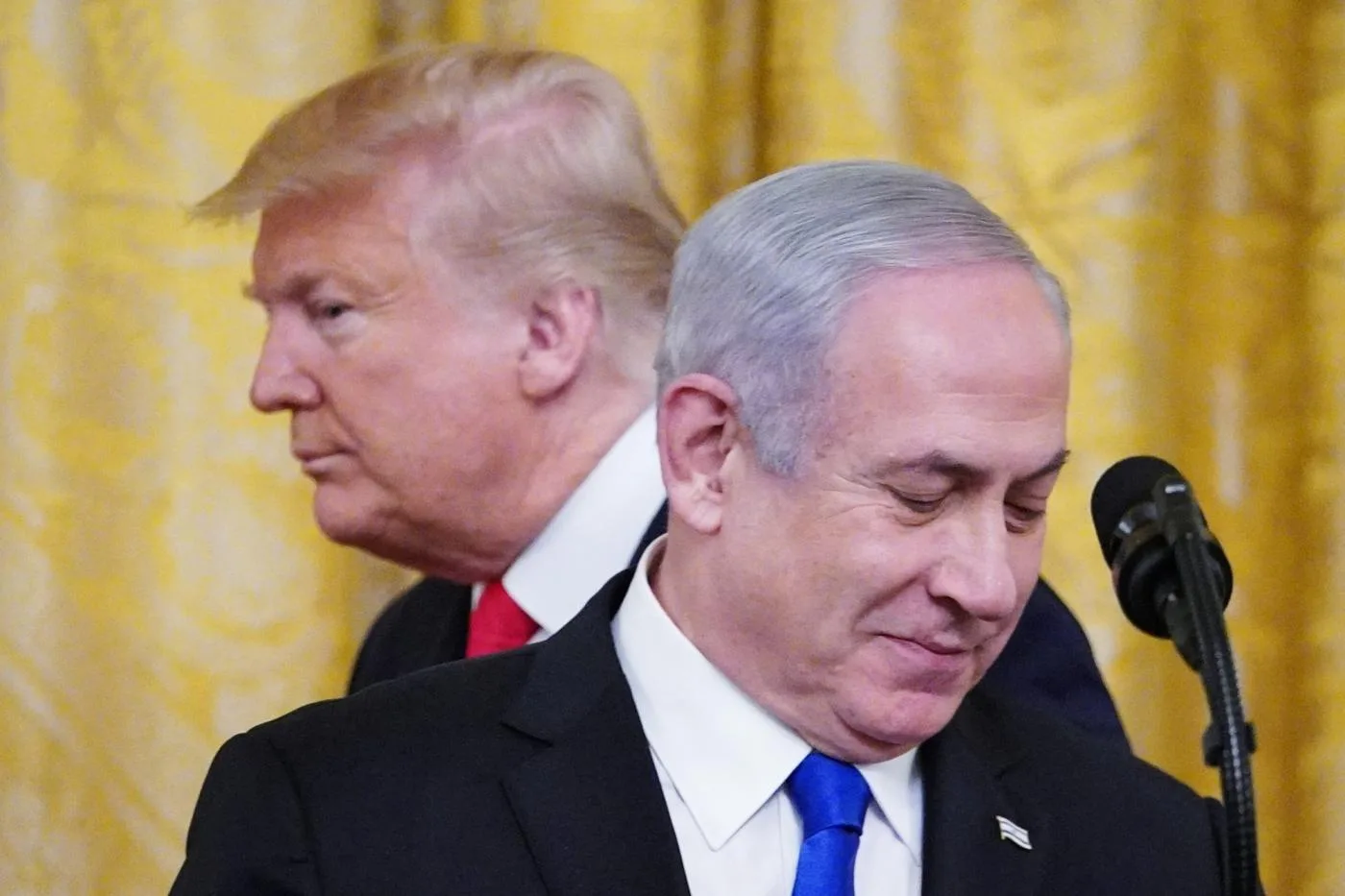 Trump Netanyahu January 2020 AFP