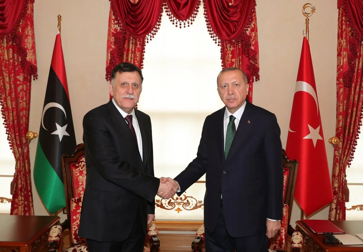علاقات قوية بين تركيا وليبيا