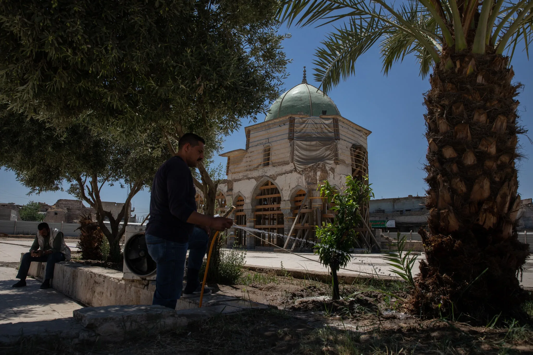 مسجد النوري في الموصل بالعراق.