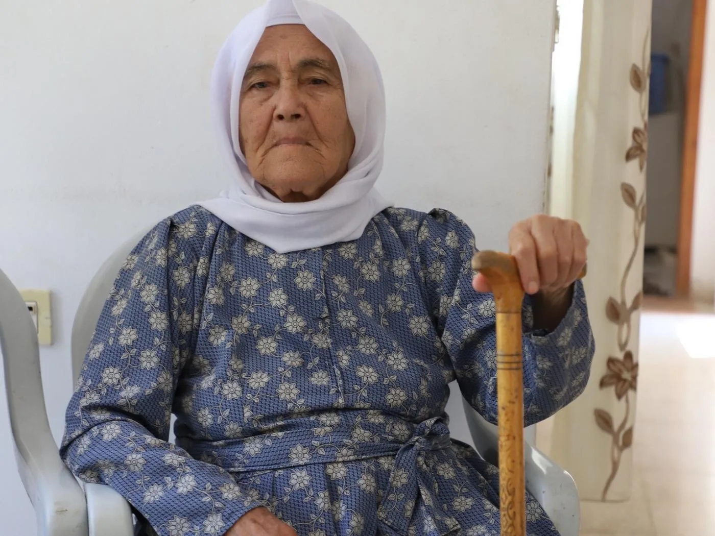خسرت خضرة أبو سريع - 84 عامًا - منزلها في مخيم جنين مرتين بعد هدم الجيش الإسرائيلي له