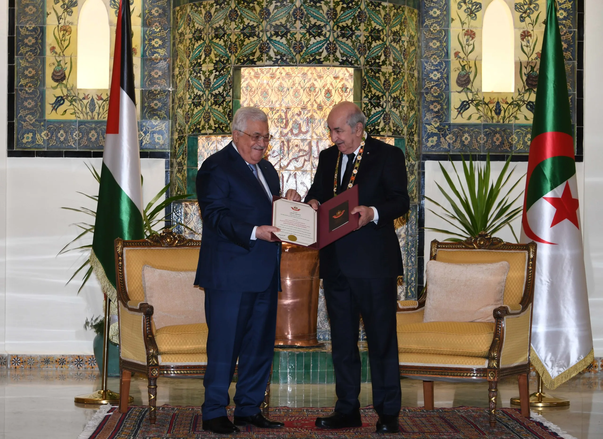 تقدم الجزائر دعمًا كبيرًا للقضية الفلسطينية