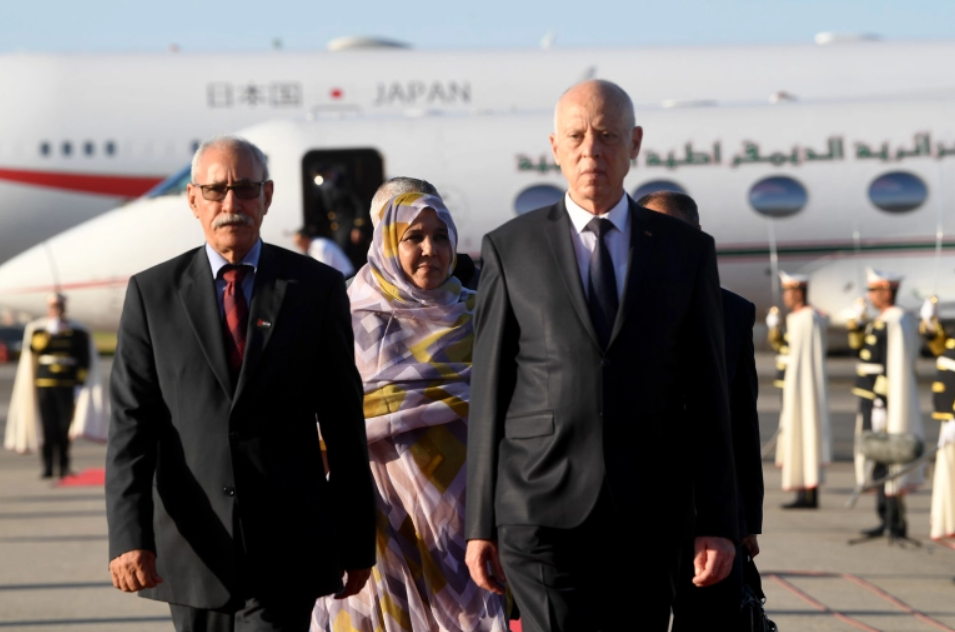 استقبال قيس سعيد لزعيم البوليساريو يثير حفيظة المغرب