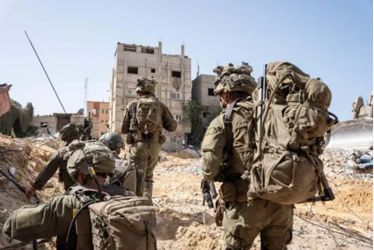 قوات من الجيش الإسرائيلي في قطاع غزة هذا الأسبوع 